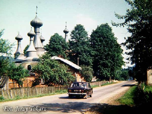 Nieistniejąca cerkiew w Klimkówce, fot.: Jerzy Tokarz